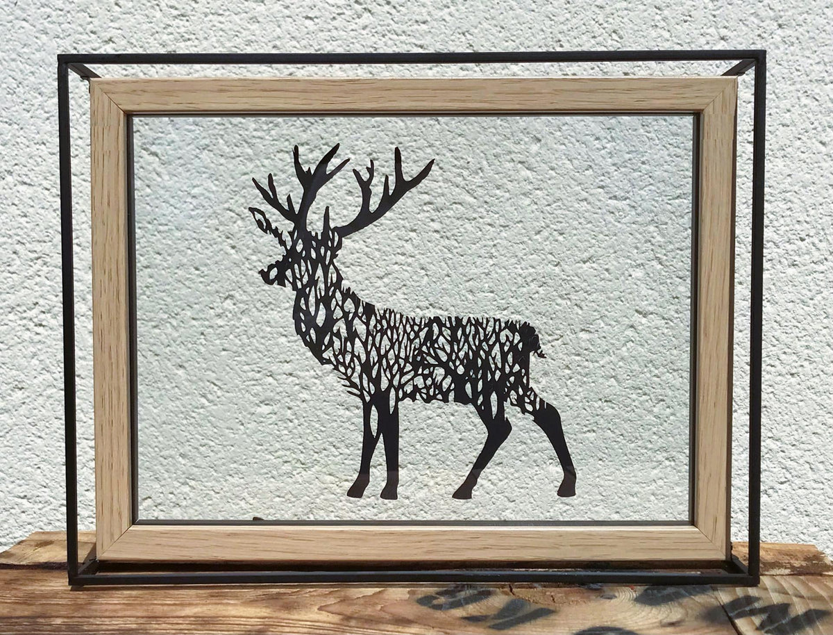 Bois de Cerf cadre coeur2déco